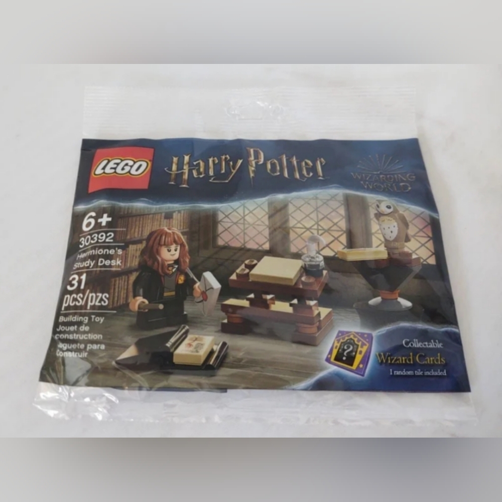 Lego Hermione's Study Desk Harry Potter 30392 31pc NWT Building Toy Set